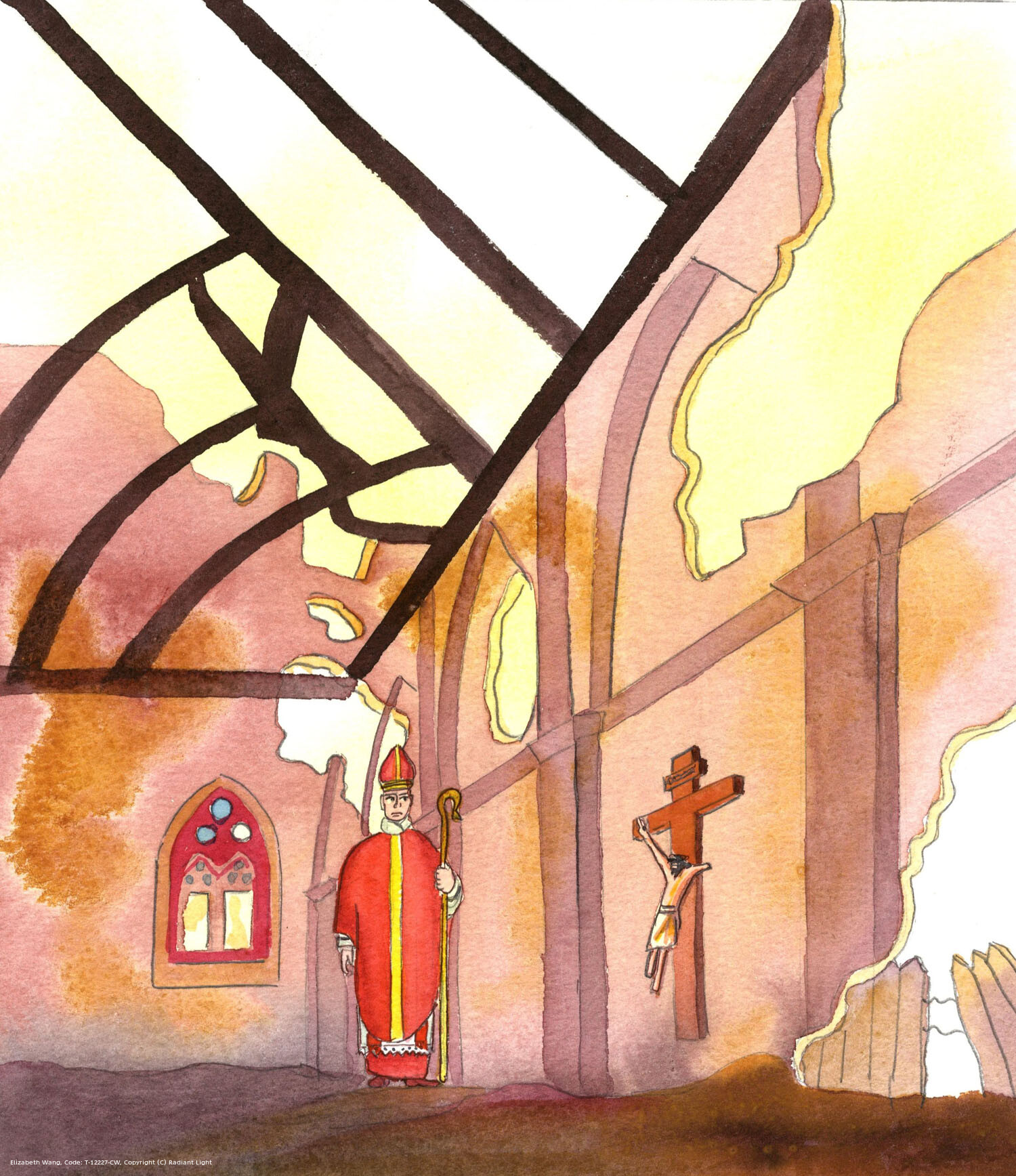 This is what happens when the Faith is not preached in its fullness. A Bishop who has not preached about sin and repentance, Heaven and Hell, but more about self-esteem and trivial matters, will find himself in a Church which appears to be in decline, with fewer priests, fewer devotions, a faithless laity, few signs of hope, and bored school-children. The great drama of salvation, and the Real Presence of Jesus, should be preached with fervour.