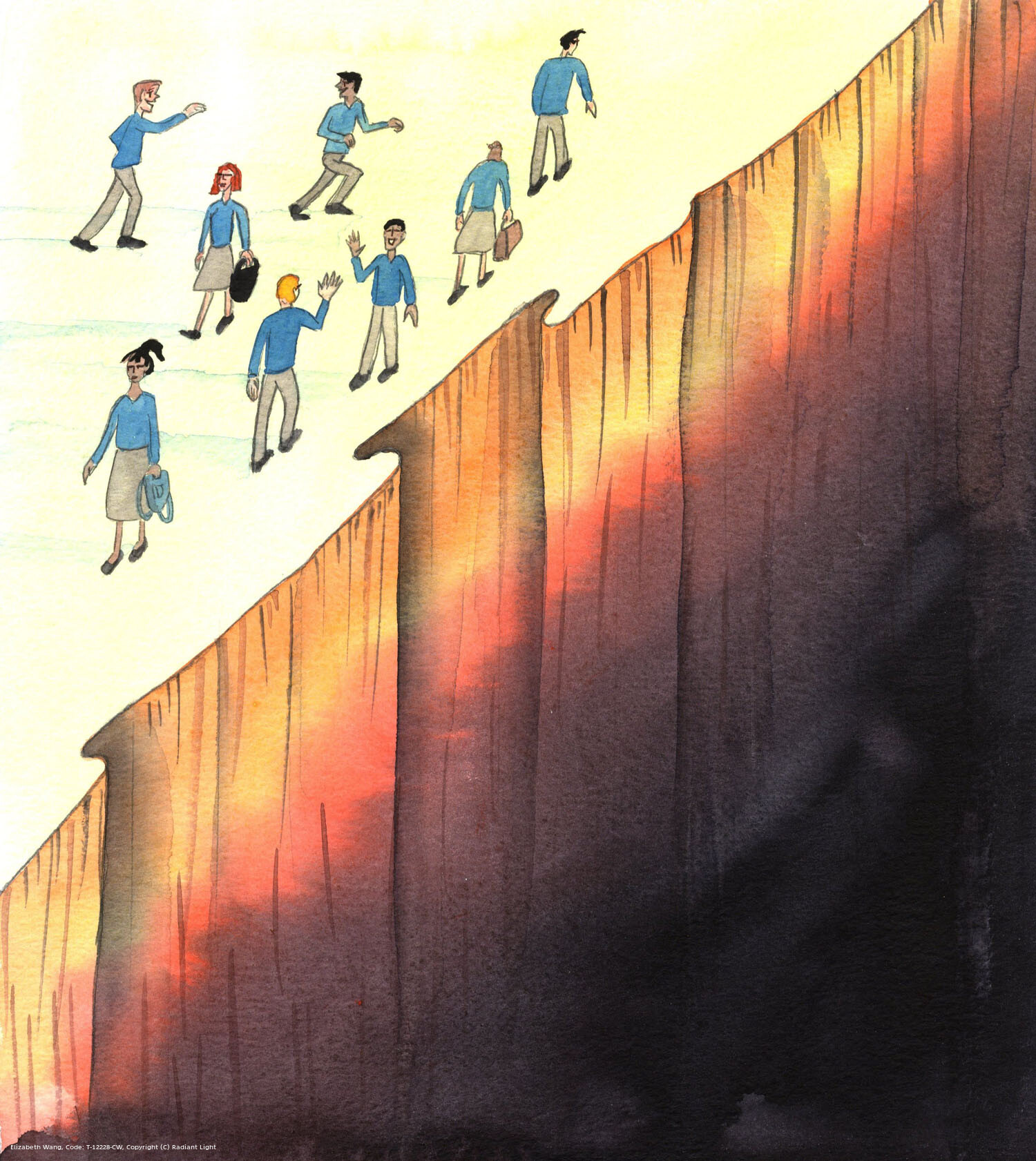 Children are in moral and spiritual danger - as if near the edge of the Abyss - wherever educationalists and catechists work harder to boost self-esteem than to teach the true Faith, and where they leave out talk of sin and repentance, Heaven and Hell. They should give firm warnings against immorality, drunkenness, pornography and violence.