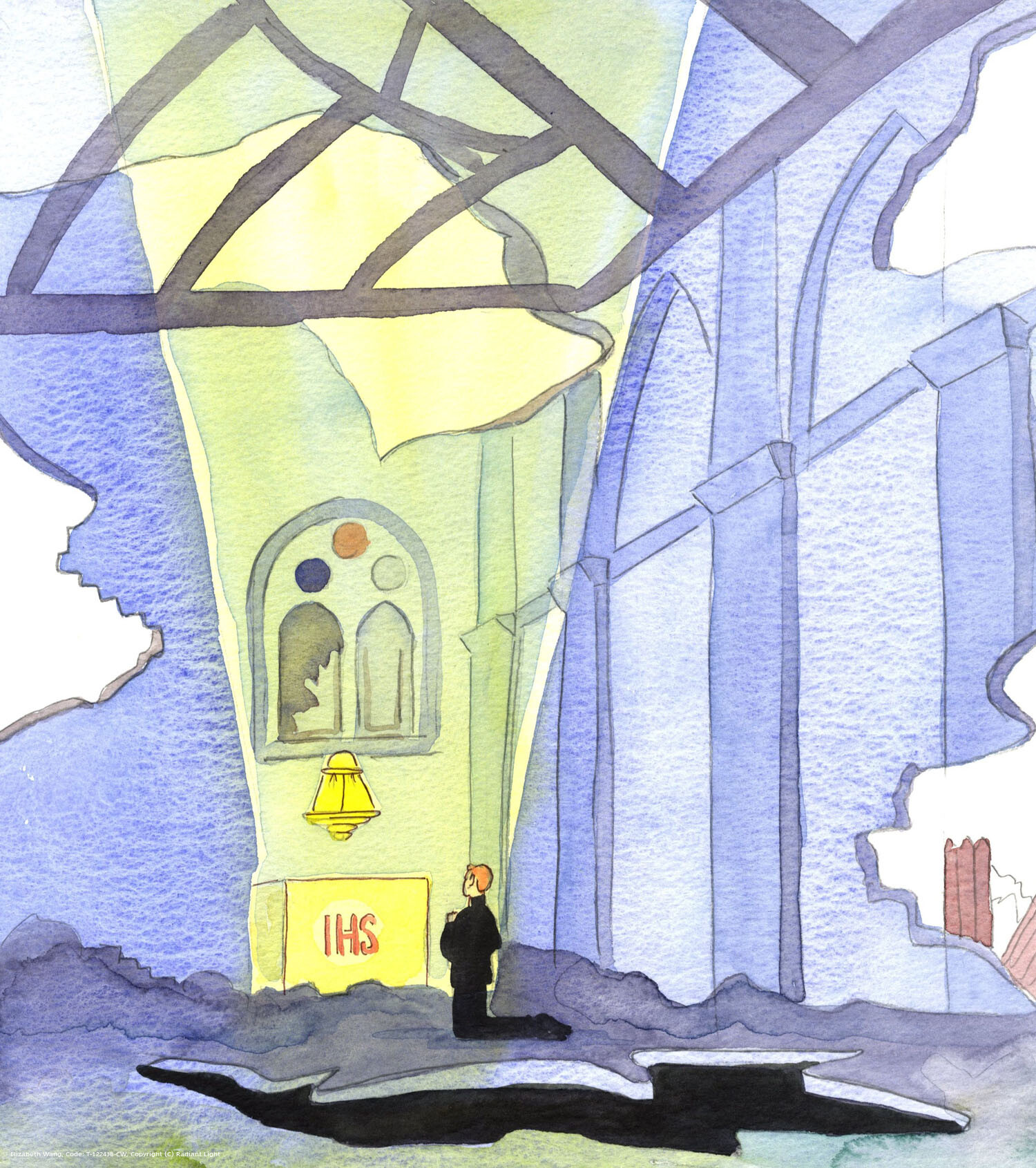 A priest who is dispirited about the state of the Church should resist temptations to leave and to enjoy earthly pleasures. By the altar, he can receive power from God, to help him to renew the Church, and to encourage people towards obedience to God, sound Catechesis, profound reverence in prayer, and respect for the Pope, as well as love for the needy.