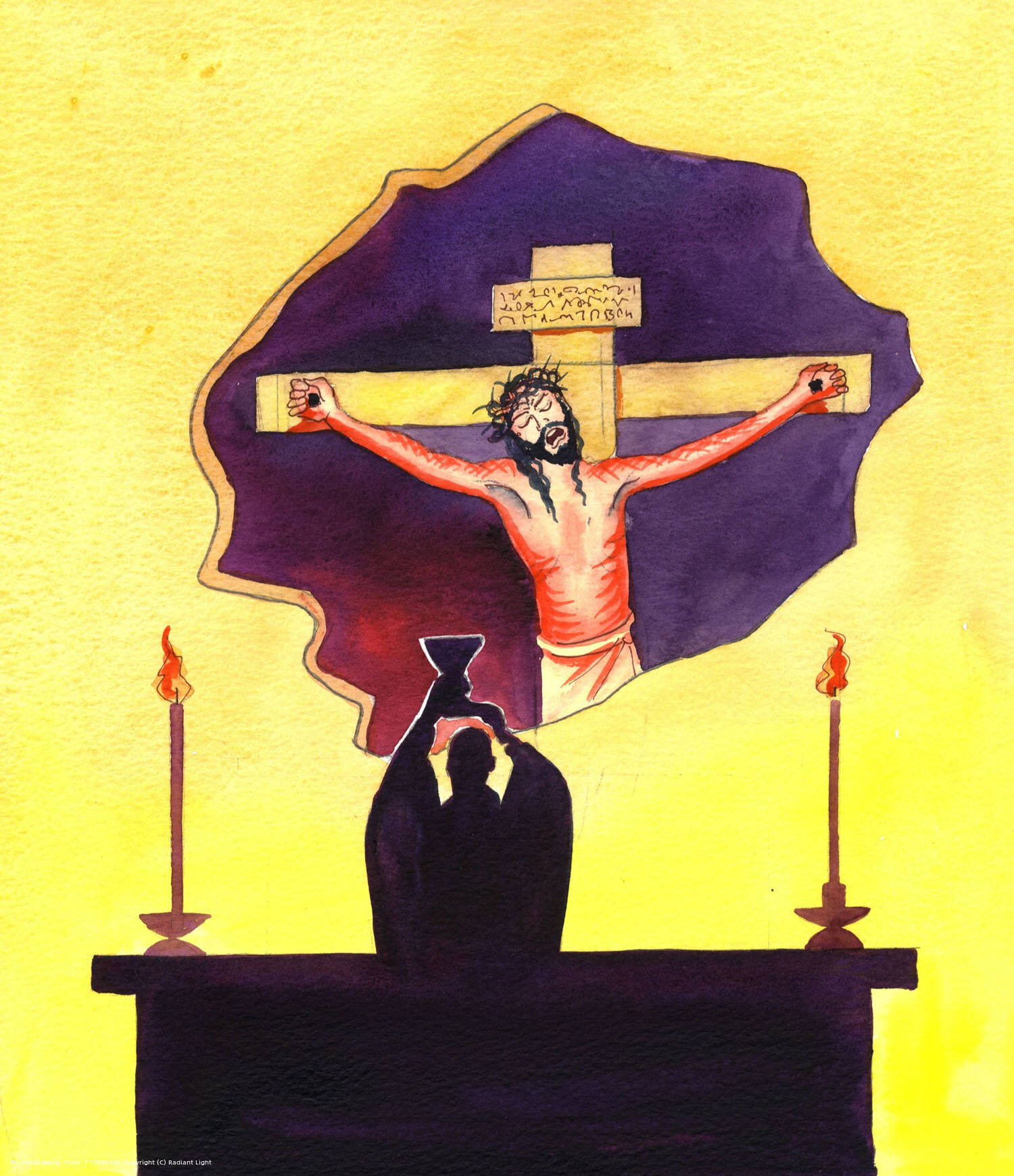 We give glory to the Father, and fulfil His plan for us, through the Holy Sacrifice of the Mass. Jesus Christ is made Really Present to us under the appearance of bread and wine, we are made present to His one Sacrifice, once offered on Calvary. It is re-presented here, so that we in our generation can benefit from its saving power and receive the "Sacrament of salvation".