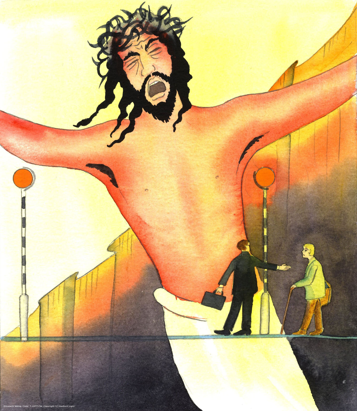 Christ did not suffer on earth as man, and endure a terrible death, just to persuade us to be nice people who help other people across roads. He conquered sin and death! He can give us the power to conquer our sins, to be transformed, and to cross the Abyss between earth and Heaven! Salvation is more than an ability to be 'nice'.