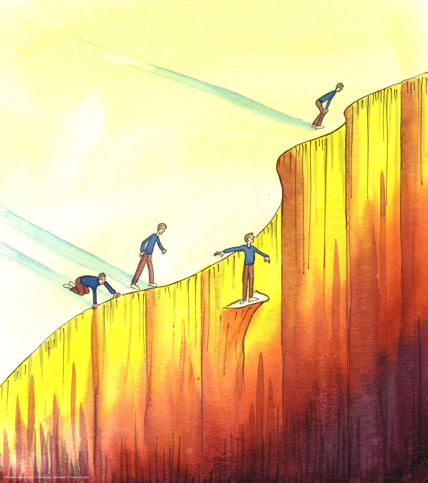 A person who wants to get to Heaven, and who is not against God, but who is not yet willing to repent, is like a man who searches for a way across the great Abyss between earth and Heaven, but is unsuccessful. To cross that great divide, we need the help of the Holy Spirit, Who comes only to those who repent of their sins, and thus allow the Spirit of purity and peace into their hearts.