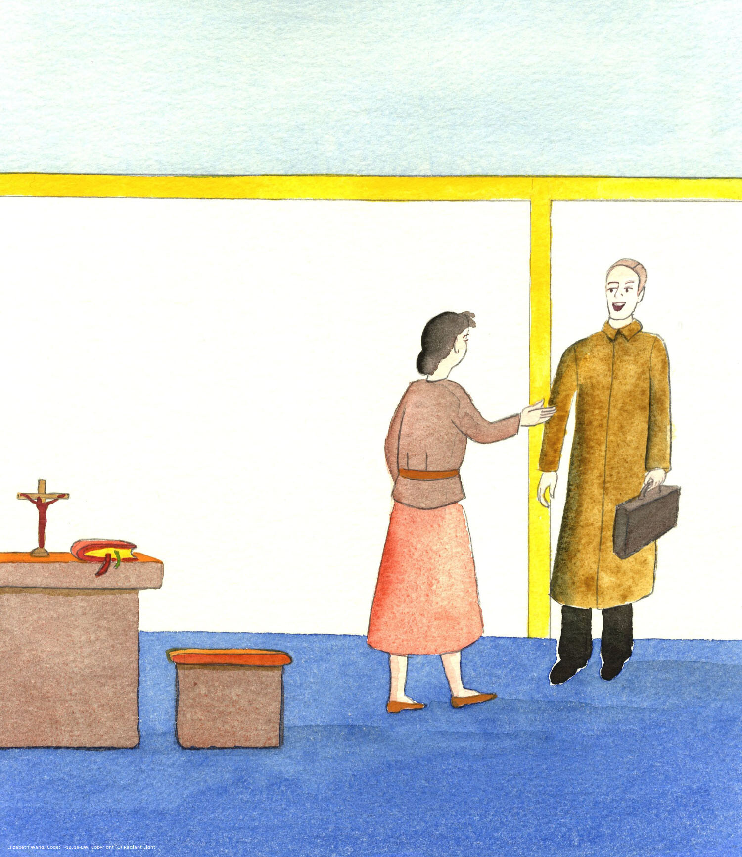 God delights in our love, proved by our devotion in prayer; but He delights in the charity in our hearts, when we freely choose to leave our devotions to attend to a neighbour, whether a person taken ill, or a husband arriving home and deserving a kind welcome.