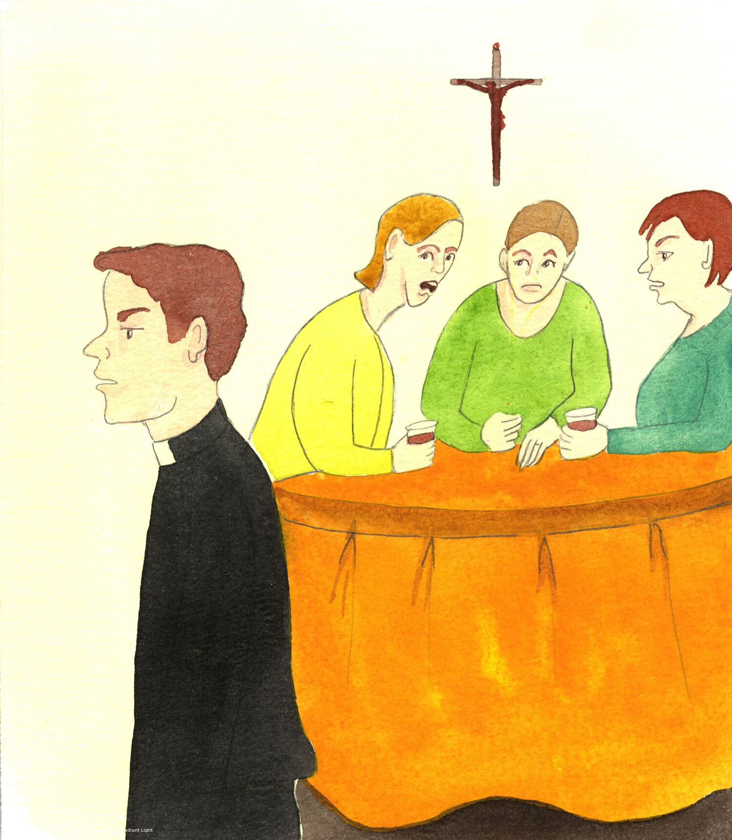 Christ has ordained certain men to be as 'other Christs' amongst us, to guide and govern us. We are not wrong to speak with gentleness and truth about words publicly offered by a priest or Bishop which are heretical or foolish; but Christ is grieved when He sees His priests needlessly criticized for personal appearance or habits, or cruelly slandered.