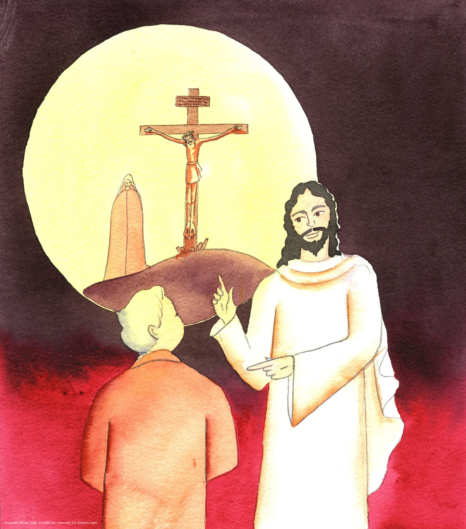 Christ wants each of us to believe that His love for us is real and everlasting. He was willing to live on earth, and even to be mocked and put to death on the Cross, in order to save each of us from the consequences of sin. Every individual can say: "He went to the Cross, for my sake". We can believe, and respond with gratitude - or, with hard hearts, turn away.
