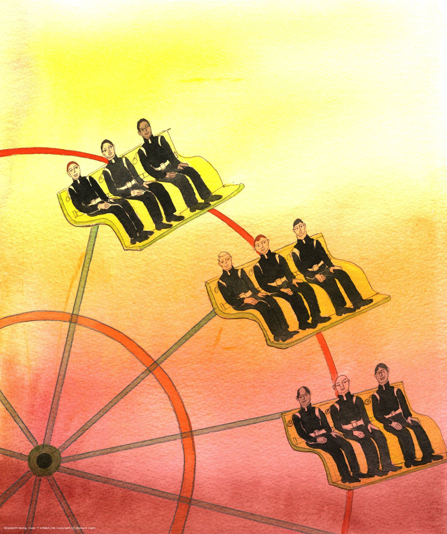 As generation succeeds generation, so one group of priests succeeds another group - as surely as a Big Wheel turns across the sky. Christ wants the priests in each group to be really united in love for Christ at the Mass, even if some prefer the Novus Ordo and others the Extraordinary Form.