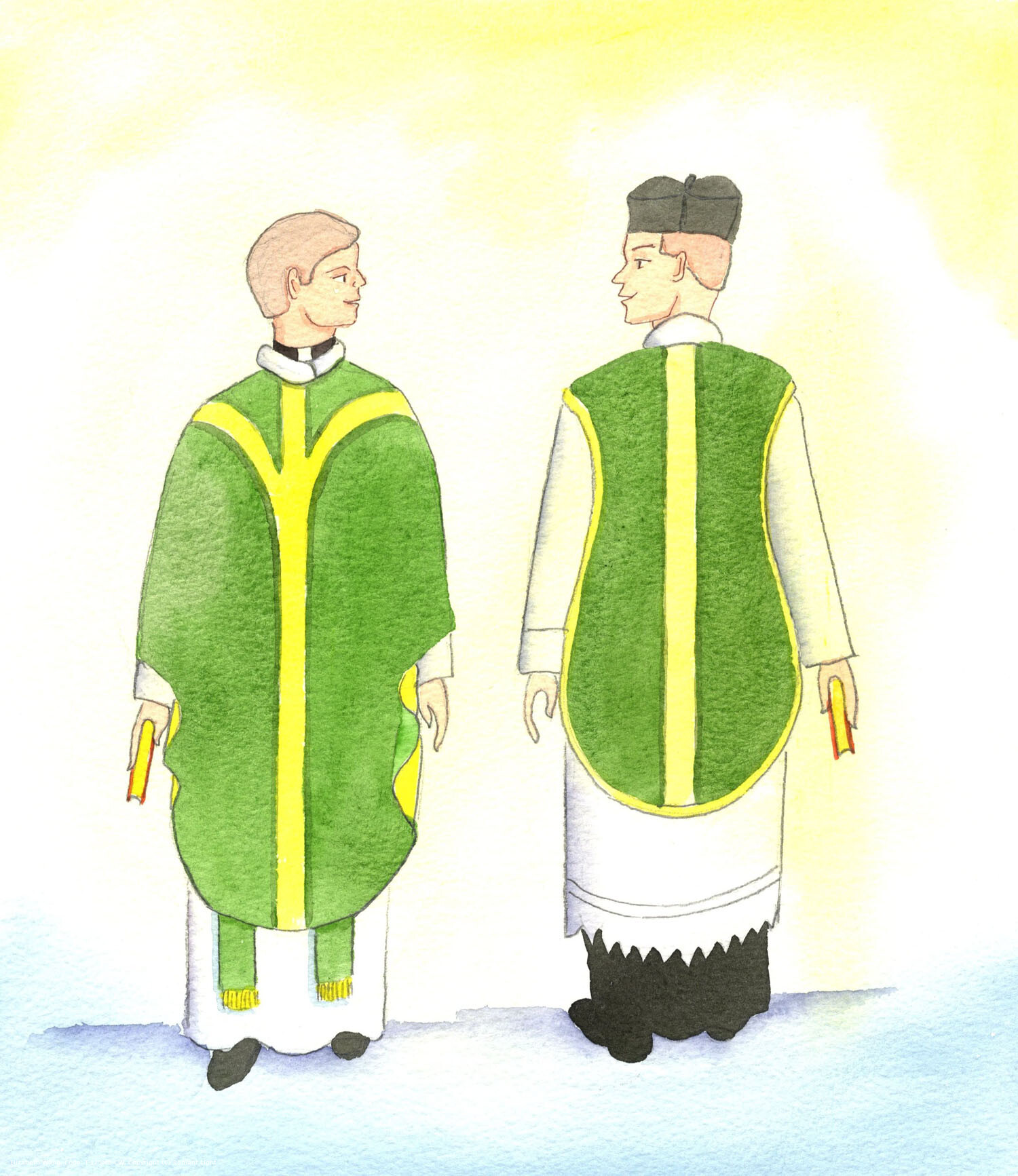 Christ asks all priests to treat one another as brothers in the Priesthood, united in love for Him and for the Mass, and never making life uncomfortable or more difficult for those of them who prefer one form of Mass to another. Christ shows us, through the Pope, that both the Novus Ordo and the 'Extraordinary Form' of the Mass are to be respected as valid, and offered with reverence and love.
