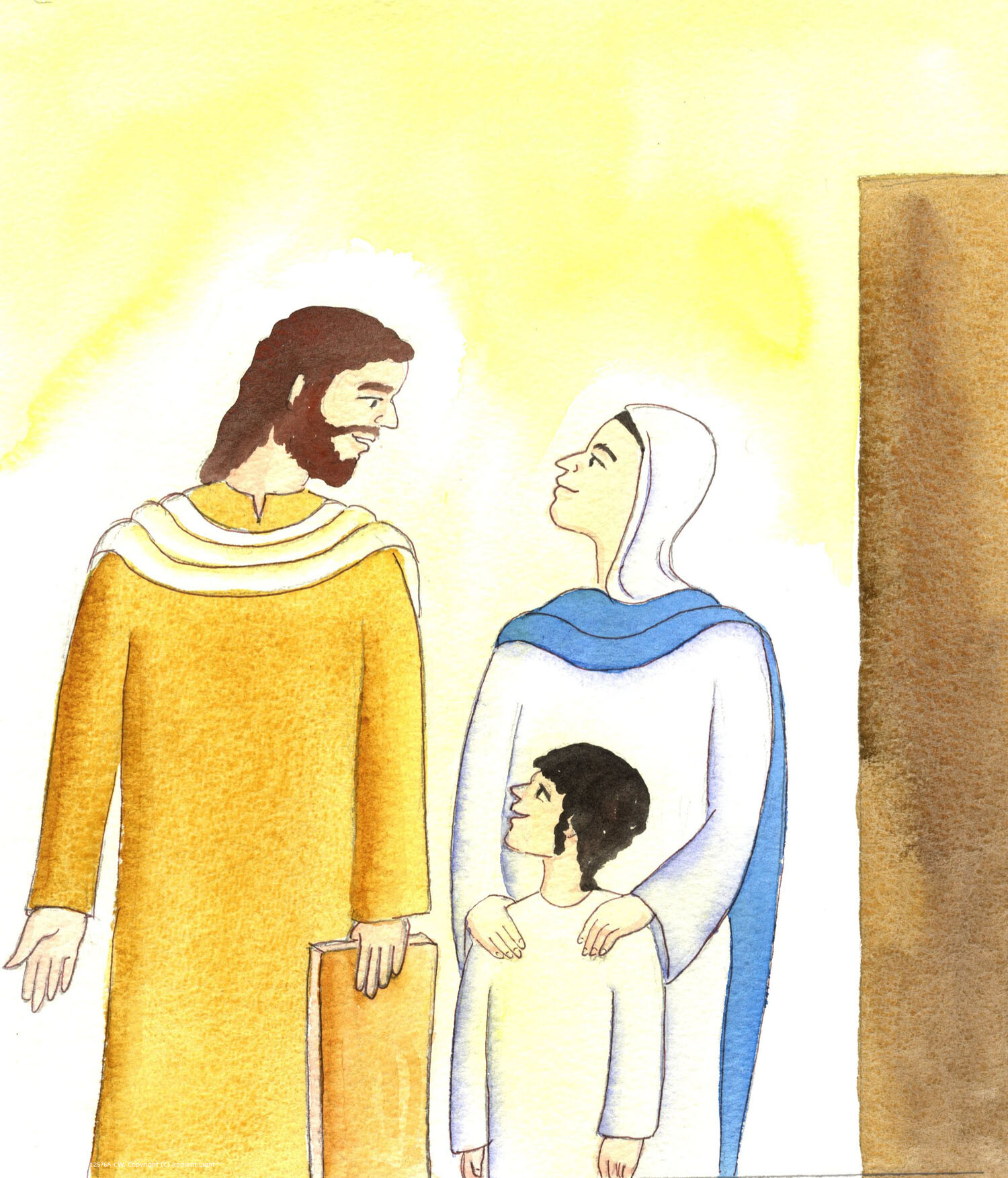 The prayers of St. Joseph are badly-needed today: the one whom Christ looks on with love, grateful for that care by 'the chaste spouse of Our Lady' for both the Christ-child and His Virgin Mother. This is a time of moral decay, when even many Catholics are ignorant of the Church's moral teachings, or dispute them, or disobey them for a life-time whilst telling themselves that God 'doesn't mind'!