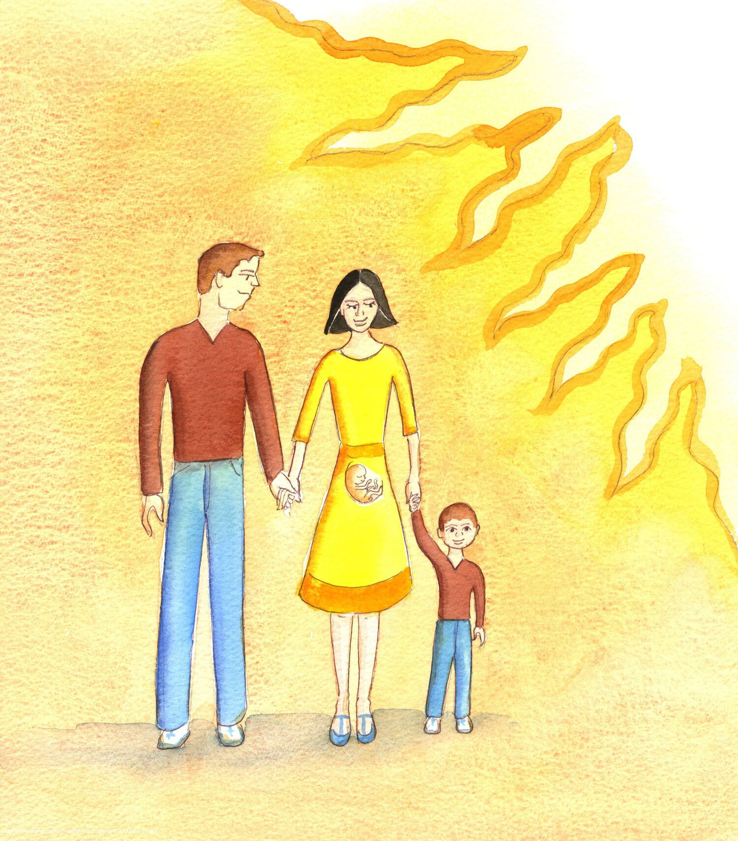 If we could see into the womb of a pregnant woman, as if through a window, we would see a tiny infant, given life by God, and meant to receive love and education by its parents, in preparation for a good life on earth, and the eventual gift of Heaven. How blessed are those children who are welcomed as the fruit of their parent's union, as God intends.