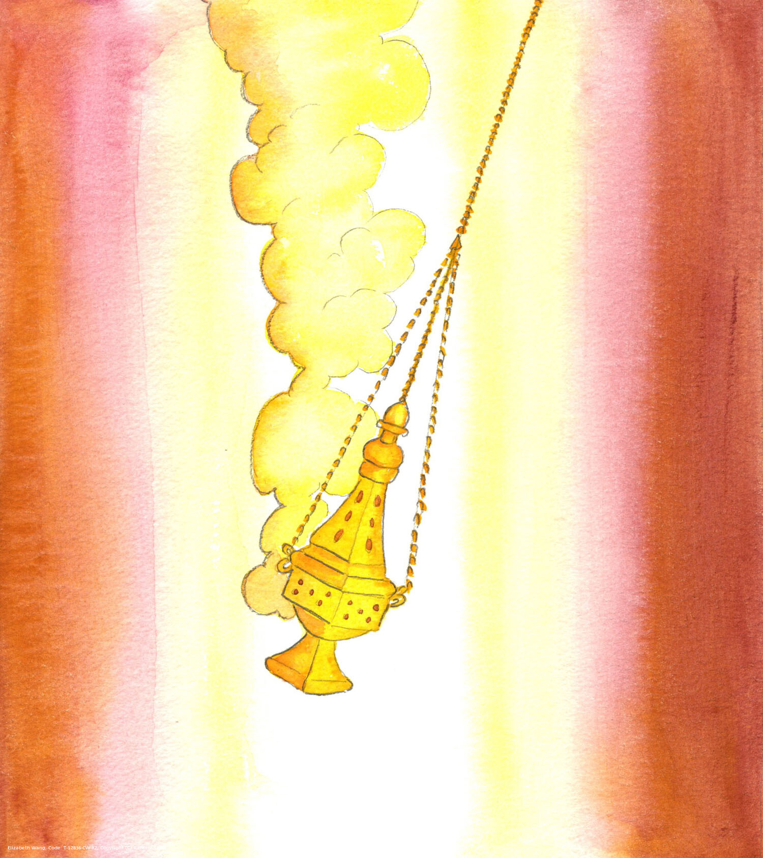There is often too much emphasis on the gathered people, in catechetical teaching about Mass. The smoke of incense rises towards the Godhead, as do the prayers of the People of God. The greatest prayer is the Holy Sacrifice of the Mass, which is Christ's prayer, offered from within our midst, from the altar, through the priest who offers the Holy Sacrifice. Teaching about the Mass, therefore, should be focused primarily on God. There should be vigilance, about childrens' textbooks.