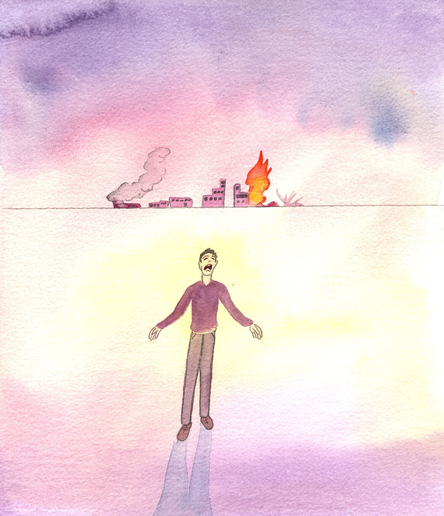 It can seem as though our life's arrangements and relationships are destroyed in a moment, like a bombed out city from which we flee. But sometimes our crises have been permitted by God so that we can flee all that was worldly and sinful. Then we are freed to 'build' a new life of holiness and peace.