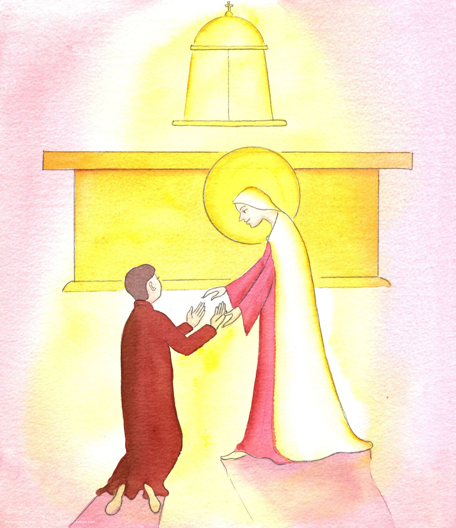 We act like wise 'children of God', if we go to Mary, our Blessed Mother, seeking her help in approaching the Father through Christ, in prayer. She can help us to purify our intention, to clarify our thoughts, and to prepare a Gift for the Lord, the gift being the thoughts, words, offerings we offer each day, perhaps with a special degree of hope, patience, or long-suffering.