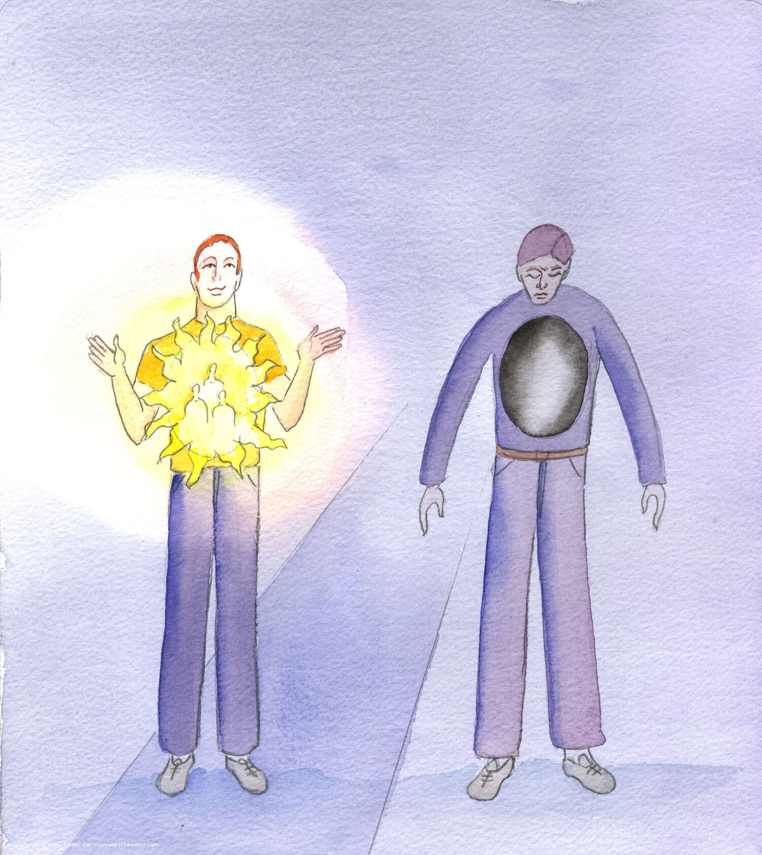 It is a marvel of grace, that the Blessed Trinity is present within the soul of a Baptised person. That person shares God's life, and power, and joy and peace. Yet God's presence is light as well as life. There is nothing worse than to extinguish that light, by deliberate mortal sin. If we die in such a state, we are doomed to an Eternity without God.