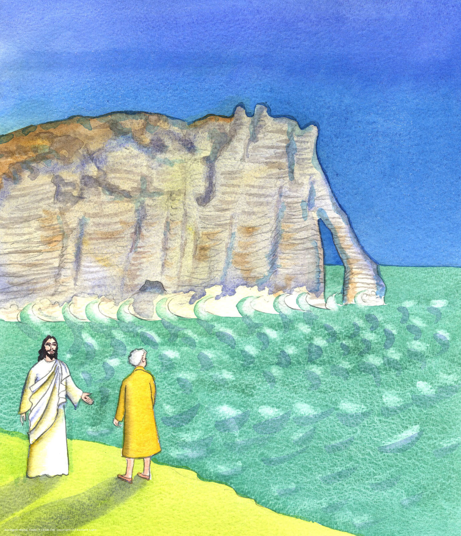 It can be hard to pray without distractions, especially when we are full of delighted memories of a holiday, a pilgrimage, or a special re-union. Yet Christ understands this, just as, for example, He would understand how difficult it would be for a painter to concentrate on a conversation with Him, if she were standing near the rocks once beautifully depicted by Monet!