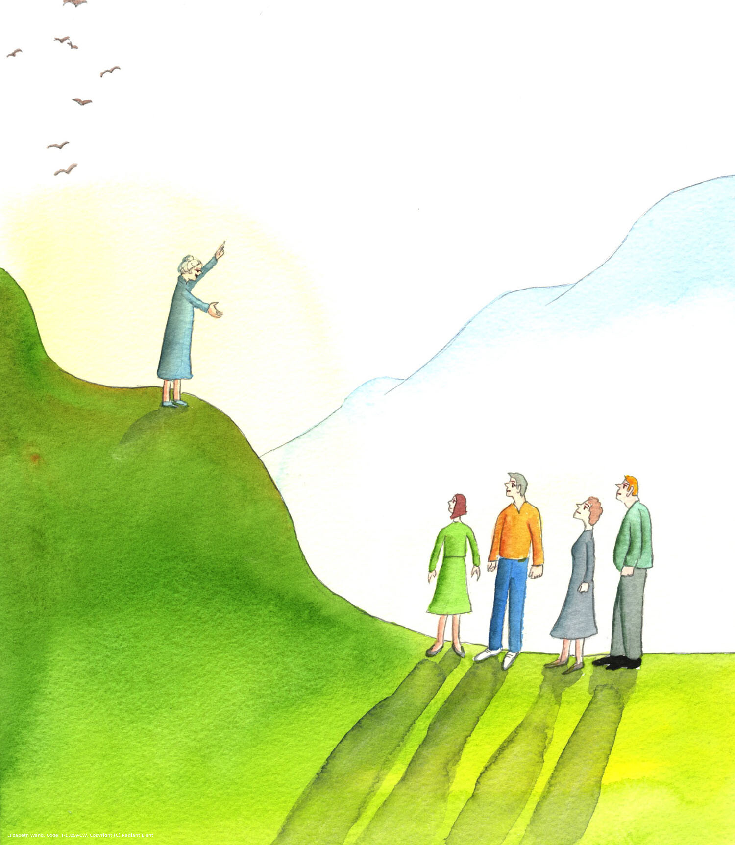 Anyone who speaks for Christ, in everyday evangelisation, or a special mission, should set a good example, and should be free from the 'burdens' of anxiety, or personal plans, or great worries - or great possessions. Simplicity of life should be the aim, so that he or she can do the Lord's work unhindered.
