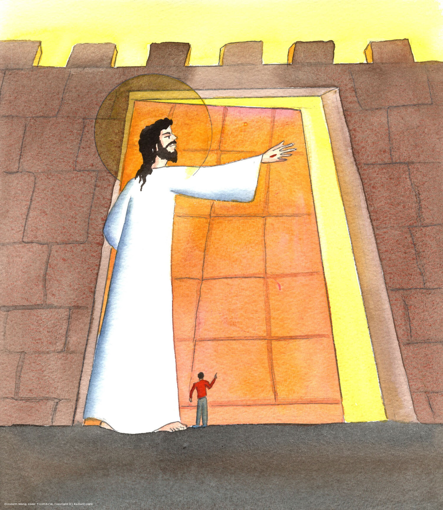 Christ said: 'You can do nothing without me'; so we need to turn to Him in prayer, for help, so that He can do what we cannot do. He can open the door to let grace into our lives, or to deliver us from sadness, or to show us the Way to Heaven - or to work some other good thing to help us to achieve sanctity.
