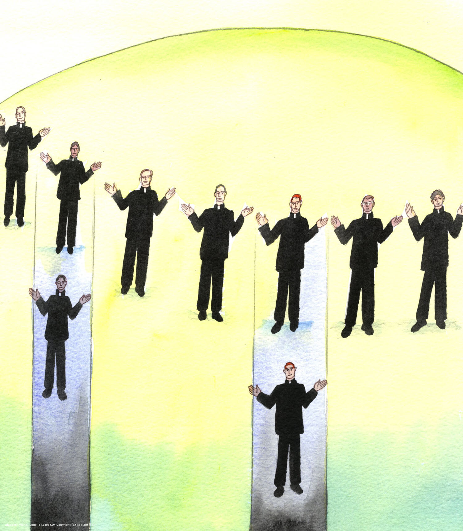 The men who serve Christ in the Church as priests, seem similar, exteriorly; but here and there amongst them are priests in grave sin. Unless they repent, they will suffer the fate of those whom Christ condemned when he said 'Woe to you, Chorazin'. Priests have had wonders worked in their lives. To ignore God's gifts and commit grave sin is to deserve Hell.
