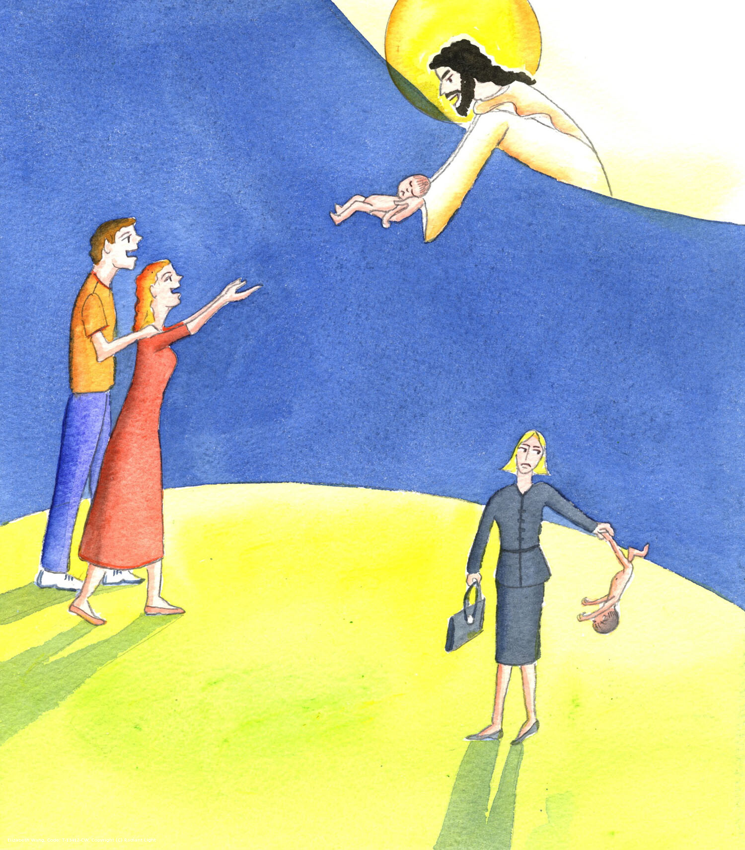 People give joy to Christ by their gratitude for the gift of life. If the whole world were to show such delight at the birth of children, how much happier a place it would be! And how terrible for Christ, to see His gift of life despised and discarded.