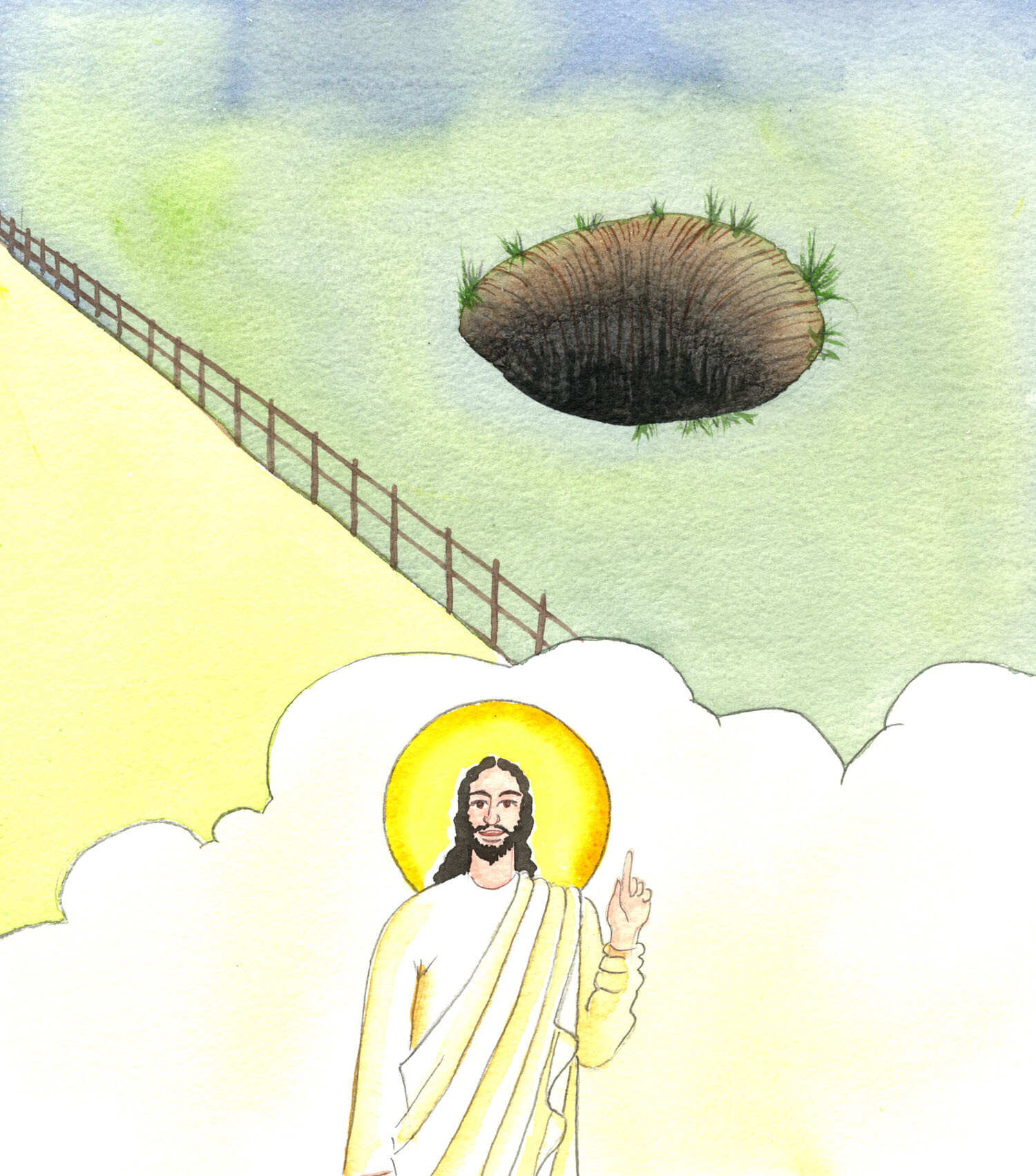 Christ wants us to know that He speaks to us about sin and Hell because of His great love for us. Just as a householder acts with kindness if he warns a new neighbour that there is an old well in that person's garden, where anyone could be lost, so Christ acts with kindness when He explains in various ways that certain types of behaviour can destroy the life of grace within our souls, extinguishing the light of the Holy Spirit within us - unless we repent and change.