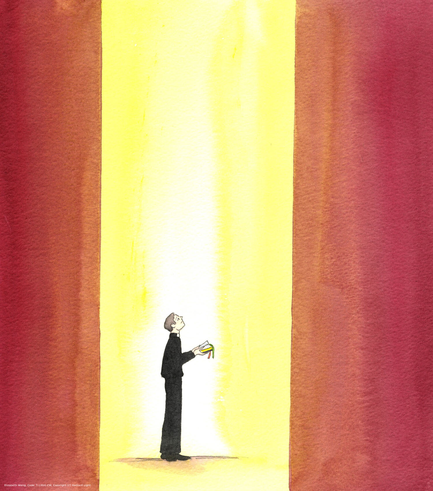 If we lead a life free from sin, by co-operation with God's grace, and we avoid deliberate distractions in our prayer, it's as if we stand and pray before Heaven in a tunnel of light. Divine grace pours upon us, increasing both our desire for wisdom and understanding and our ability to do God's Will in every circumstance.