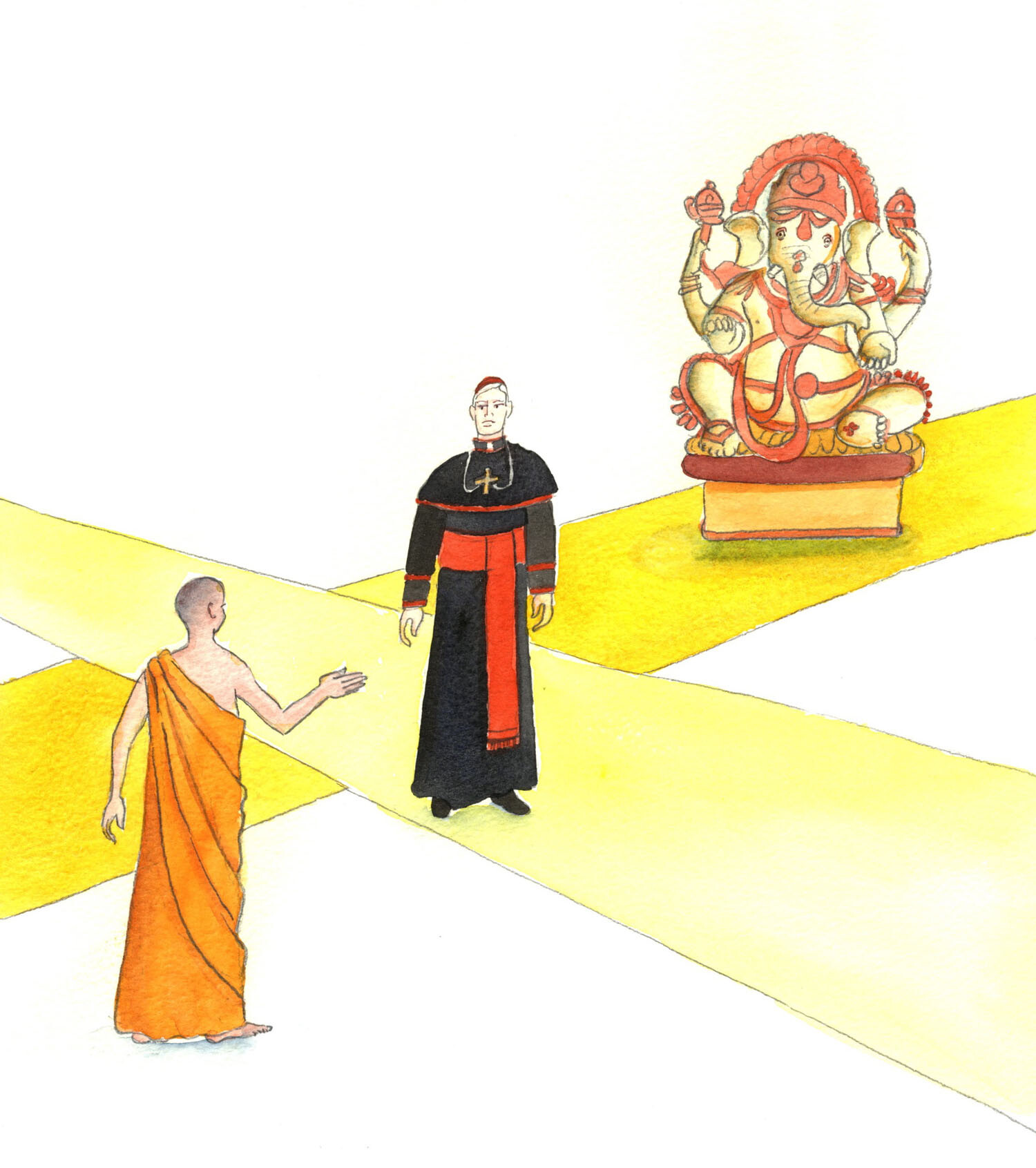 Especially in matters connected with other religions, every member of the clergy should be aware of the impact on others of his gestures as well as his words. If he acts in ways that confuse the faithful, or give wrong impressions to people who do not share the Catholic Faith, he is not fulfilling God's plan for his life and for his special vocation.