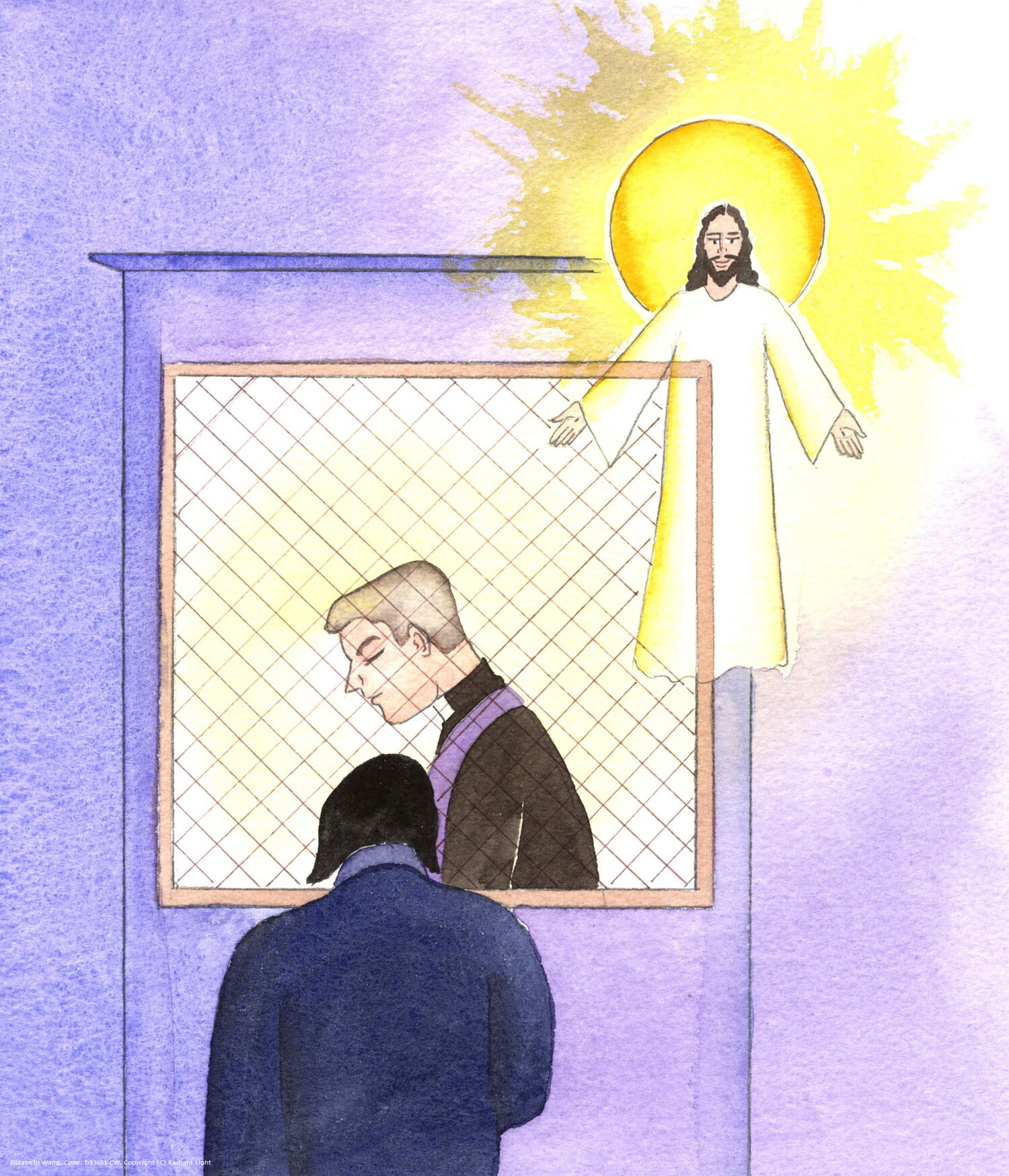Whoever wants to be at peace with Christ need only take a few simple steps to emerge from misery and isolation. We need only make a gentle confession, regretting our sins, but determined to stop sinning, and wanting to be freed by the graces of the sacrament. Then we can go to Mass and Holy Communion, knowing we have been made worthy to take part!