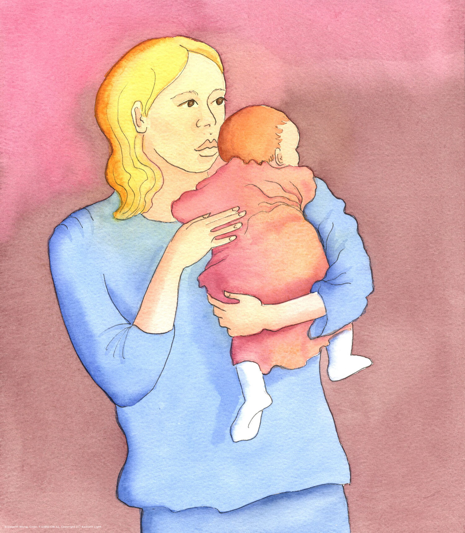 God's entire nature is Love. He is never unloving. The Father wants us to entrust ourselves to His care as confidently as a tiny child who entrusts himself to the care of his good mother. He knows of our sufferings and problems; yet He can bring good out of evil, make the weak strong, and make us joyful, ready for the joy of Heaven.