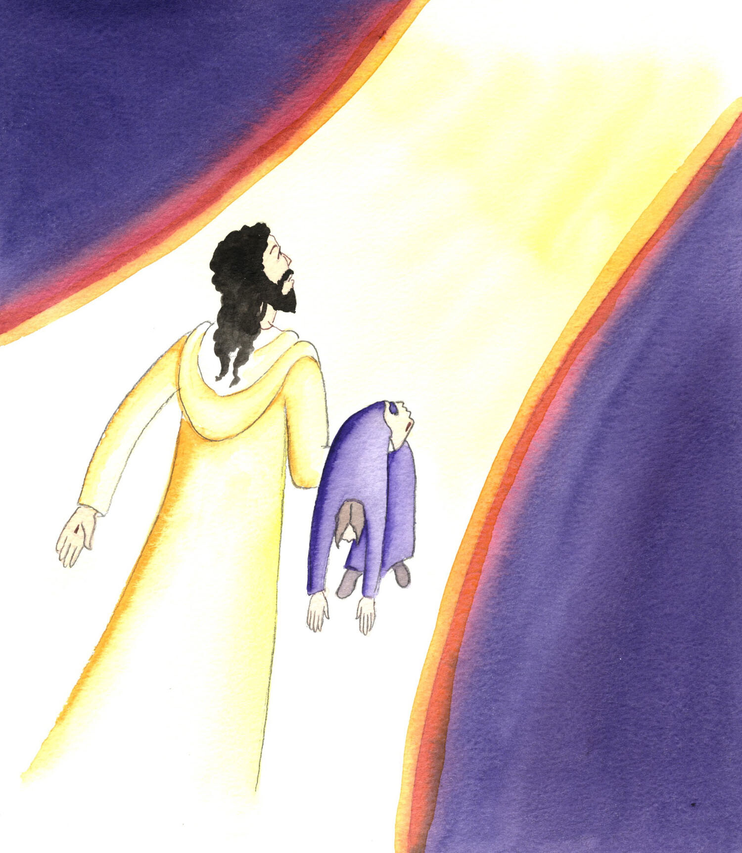 It is a great grace for a lapsed Catholic to receive the Sacraments of the Church before death. This can change that person's eternal destiny, from being hopeless - if he or she was in a state of mortal sin - to being glorious. It's as if Christ carries that soul upwards, even if the soul must spend a while in Purgatory before reaching Heaven.