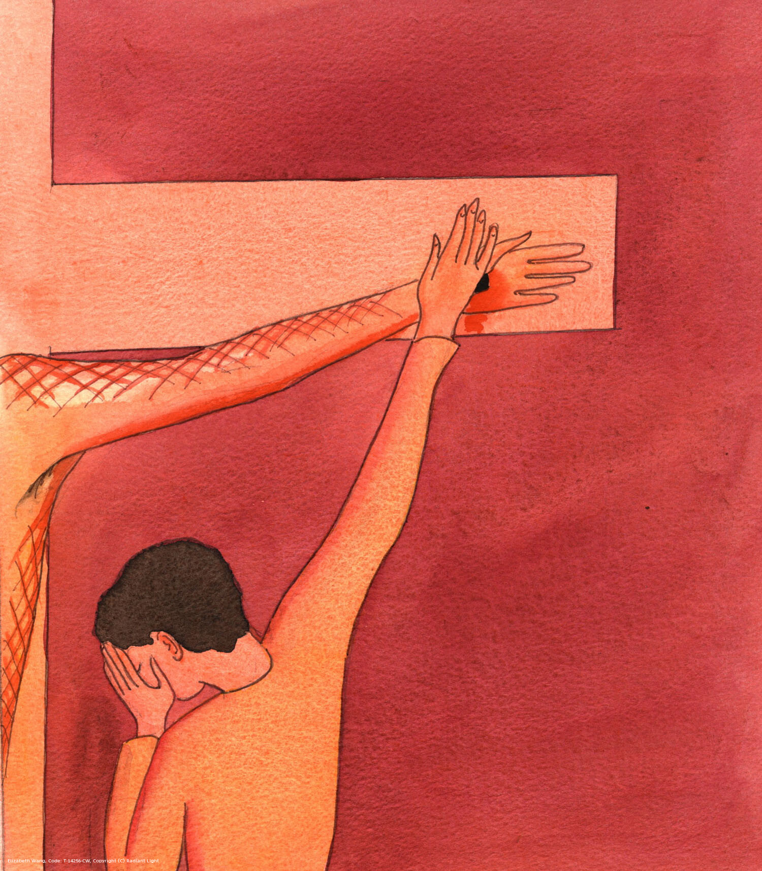If we are willing to be united with Christ in bearing unavoidable sufferings with patience and trust, and praying for the Church and the world, we become like Him, we join in His redemptive work of the Cross. It's as though we are with Him, beside the Cross, busy applying His Precious Blood as a healing remedy to the wounded souls for whom we pray.
