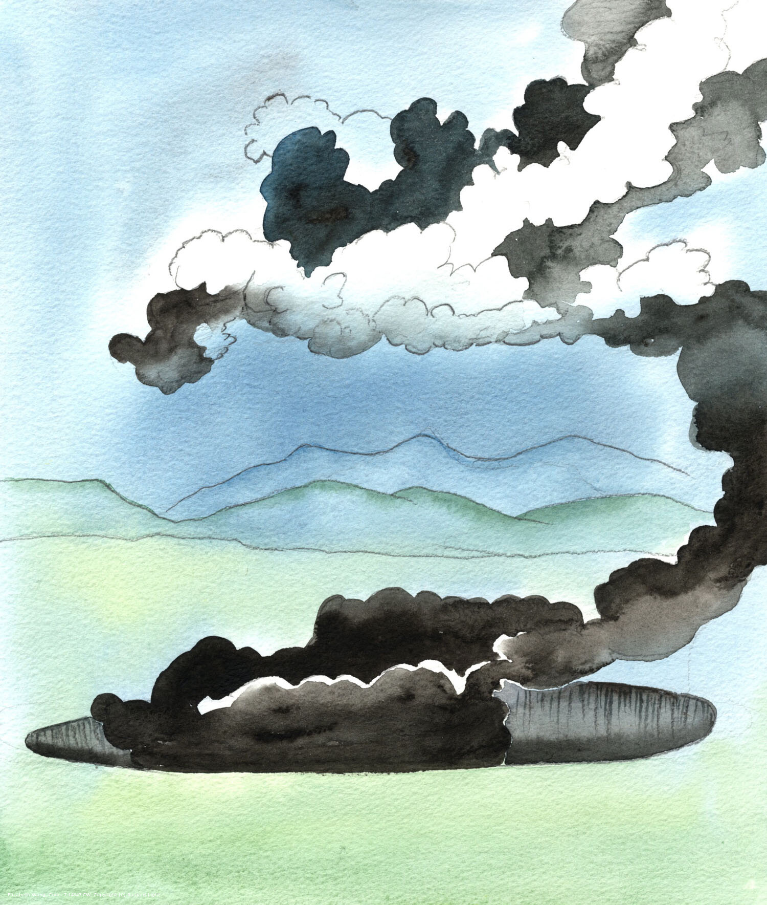 The smoke from volcanoes can endanger aircraft. People are understandably sad and upset when their earthly plans are foiled by upheavals in the natural world, yet those are comparatively minor tragedies when compared with the loss of God, which occurs when a person dies without having repented of serious sin; and the great cloud of smoke that rises from Hell obscures from them, forever, the sight of God in His glory and beauty.