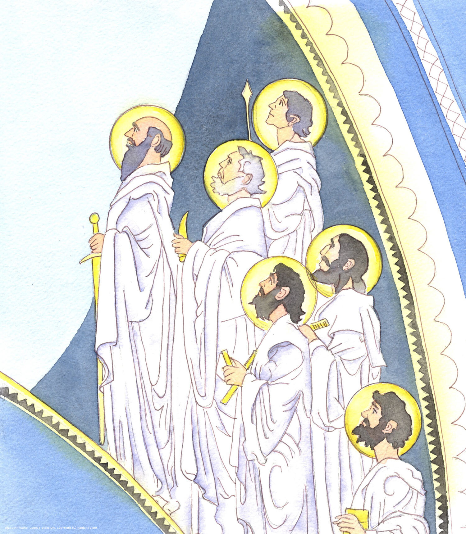 The Lord has a question for us. He invites us to look at a picture of the Saints who are gazing towards Christ in awe, love and adoration; and the Lord asks us: 'Are you ready to join them?' - by which He means: 'Have you been reconciled? Have you decided to lead a life of purity, holiness and charity?'