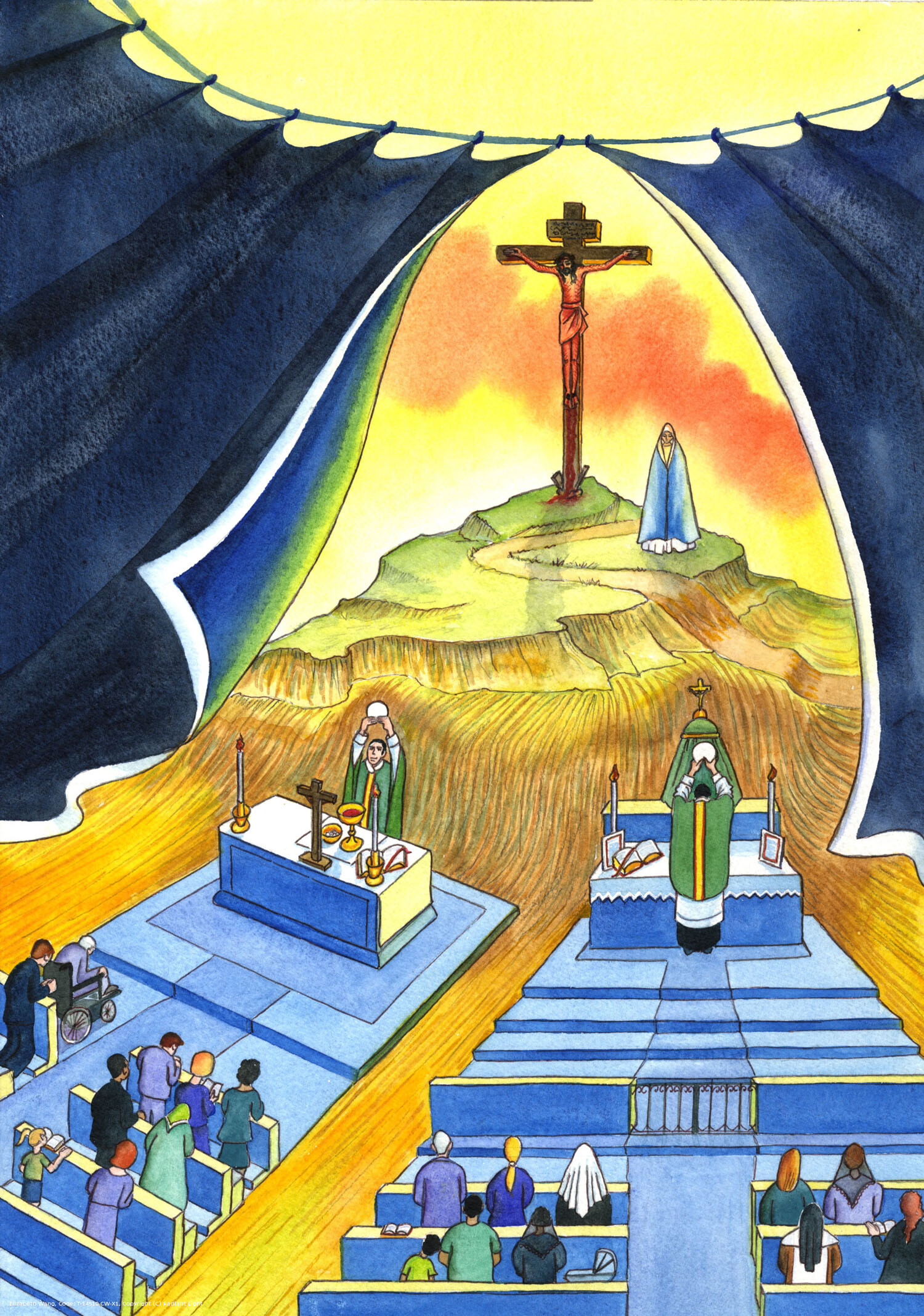 Both forms of the Mass (Ordinary and Extraordinary) are a legitimate part of the life of the Church; both unite us with the same Sacrifice of Calvary; both give glory to Almighty God and allow the sanctification of his people.