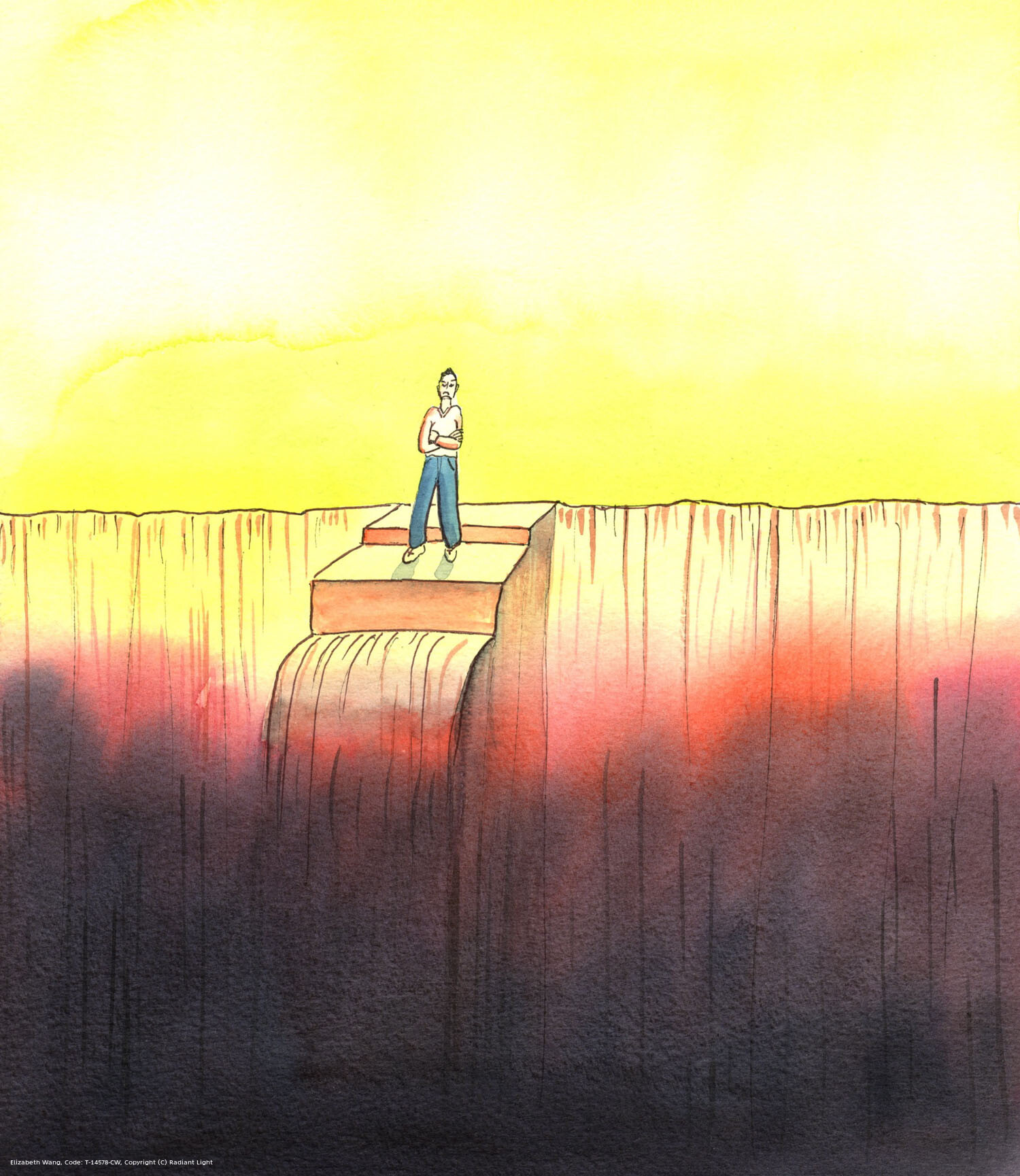 I can do what I like!' That is what many rebellious Catholics say, as they dissent from the teachings of God and the Church, or as they leave the Church. In either case, they also lead others astray. It's as though they stand on the brink of the pit, whether or not they realise this.