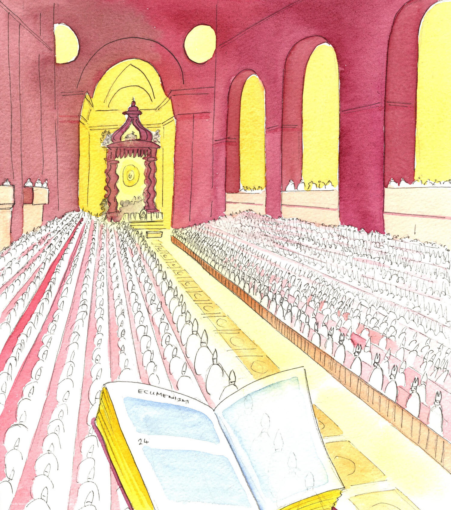 In the document of the Second Vatican Council, on Ecumenism, there is no part which supports the words of some people of the present day who claim that other Christians have no need to 'return' to the Catholic Church. It is always true that Christ asks, through His Church, that every Christian enter into the full Communion of the Catholic Church.