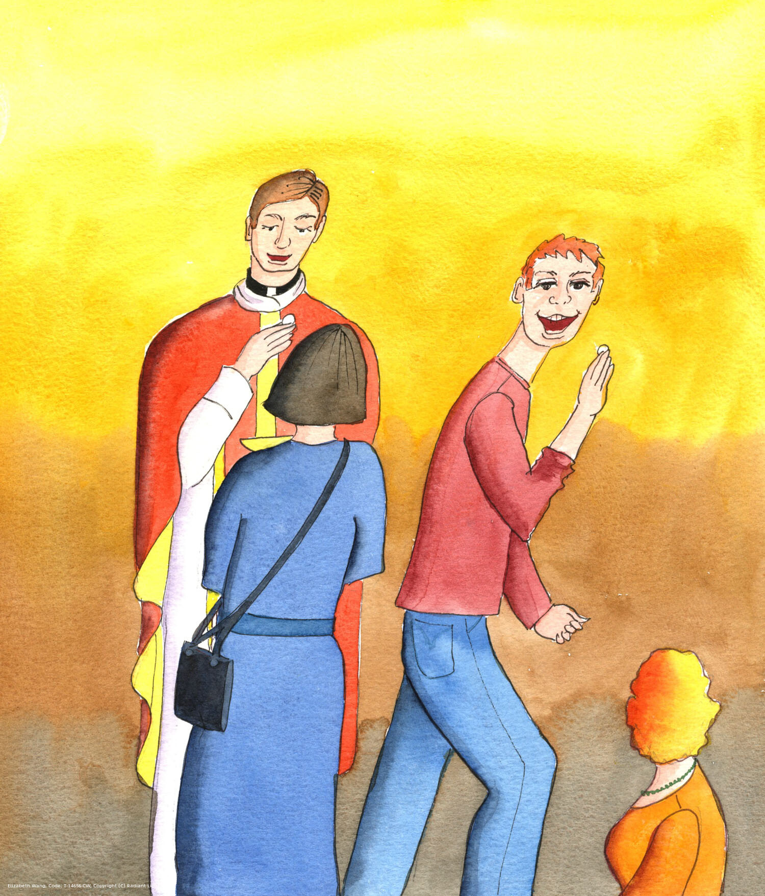 Christ delights in the welcome He receives in Holy Communion from those who offer Him love, reverence and gratitude, and who turn to Him, Who is Really Present, to adore Him and confide in Him. How different is that sort of approach, from that of thoughtless Catholics whose minds are preoccupied with thoughts about nearby friends, or after-Mass activities.
