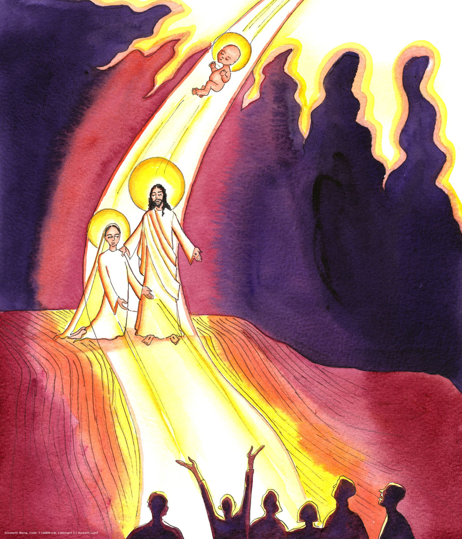 Mary was chosen by God for a special role; and God the Father never changes His mind or revokes His choice. Just as He chose to bring Jesus to us, through the sinless Virgin Mary, so He still wishes to help us, through her. Indeed, He pours out through her, upon us, the graces that her son Jesus Christ won for us by His death on the Cross, as she stood beneath it, uniting her sufferings with His.