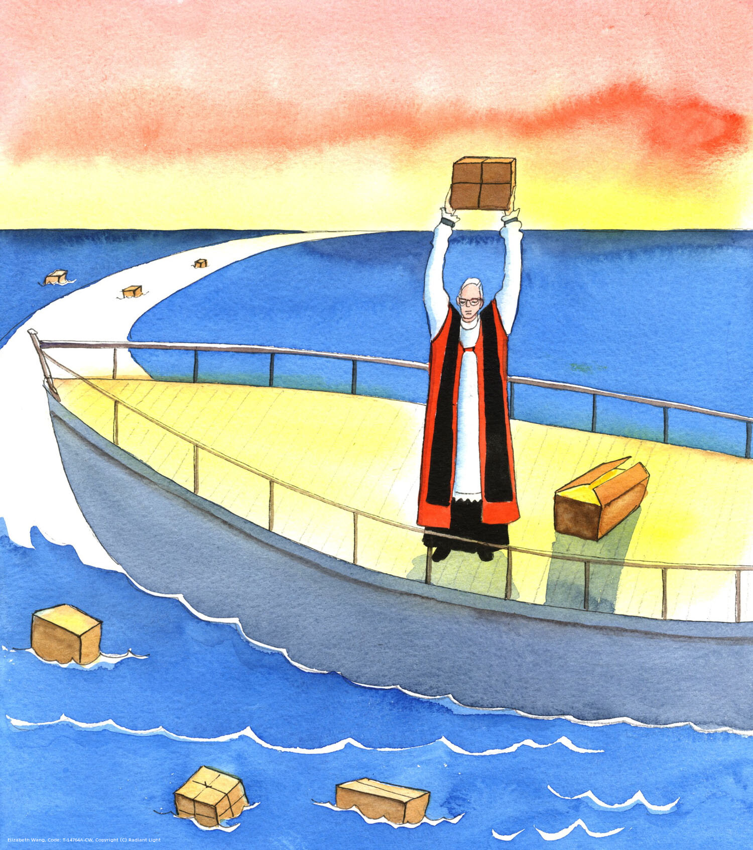 It is a tragedy, when Christian bodies vote to discard long-standing Christian doctrines and offer a truncated version of Faith, having abandoned efforts to believe or share God's laws. Various leaders jettison - as if from a ship, into the deep - the truths that the Catholic Church still teaches about holy, indisoluble marriage, about sexuality, chastity, a male-only priesthood, and other matters.